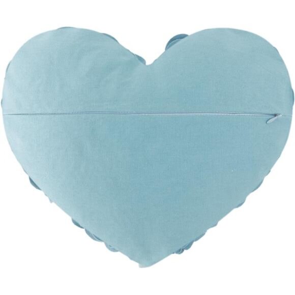 3D Flower Throw Pillow Cover Aesthetic Decorative Heart Accent Pillow Case 14x16 - Picture 2 of 5